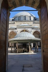 View of historical building