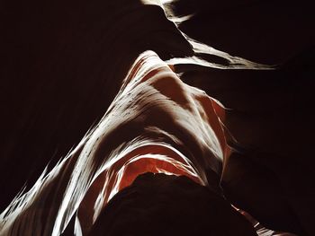 Low angle view of cave