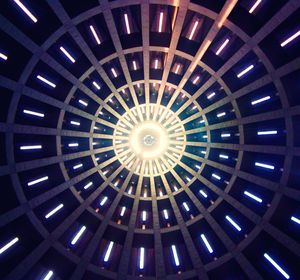 Low angle view of ceiling