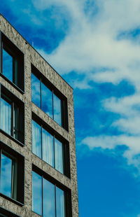 Low angle view of building against sky