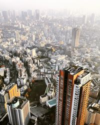 Aerial view of cityscape