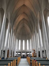 Interior of cathedral