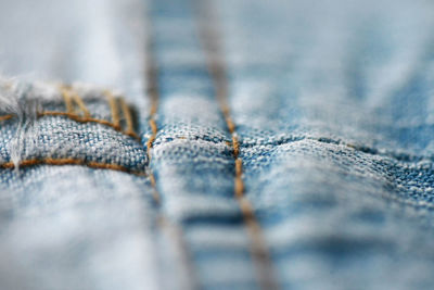 Full frame shot of jeans