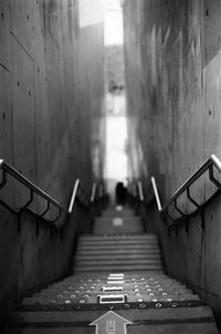 Staircase in building