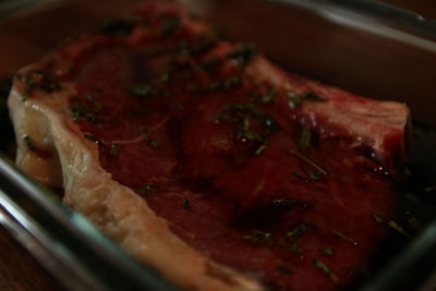 Close-up of meal