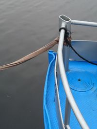 Close-up of blue water