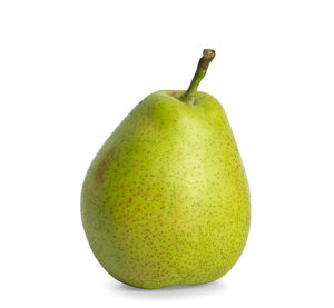 Close-up of apple against white background
