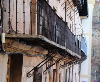 Low angle view of old building