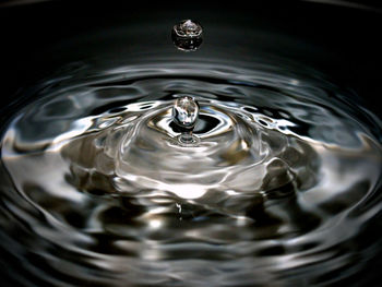 Close-up of water drop