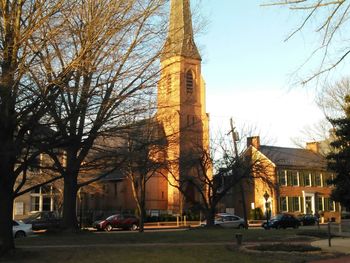 View of buildings along street