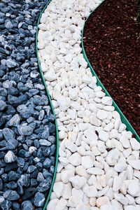 Colored pebbles