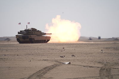 M1 abrams live fire