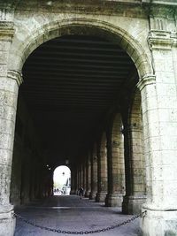 Corridor of building