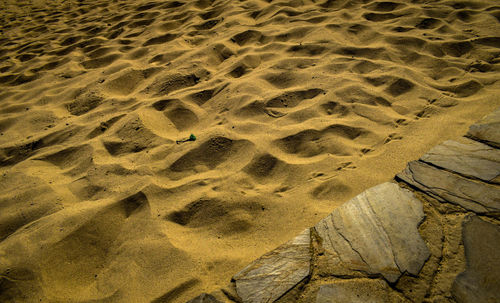 Full frame shot of sand