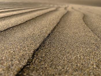 Surface level of road