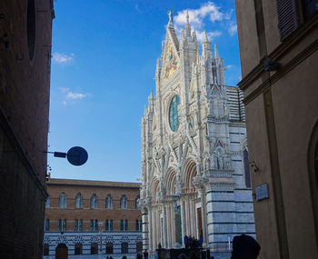 Low angle view of cathedral against sky