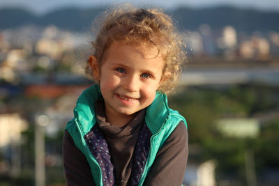 Portrait of smiling boy