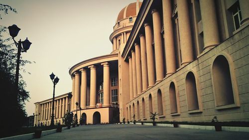 View of historical building against sky