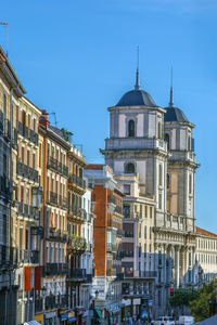 Church of san isidro el real is a baroque building in the centre of madrid, spain