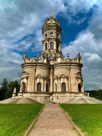 Low angle view of cathedral against sky