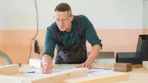 Man working at office