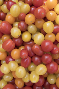 Full frame shot of oranges