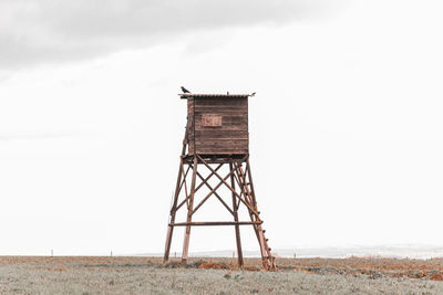 Low angle view of built structure against sky