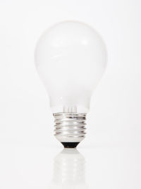 Close-up of white object over white background