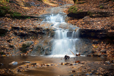 View of waterfall