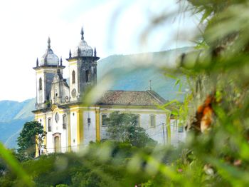 View of historic building against sky