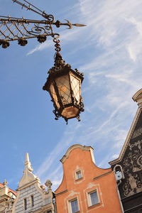 Low angle view of traditional building against sky