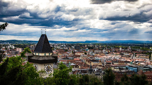 Cityscape against sky