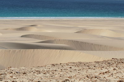 View of sandy beach