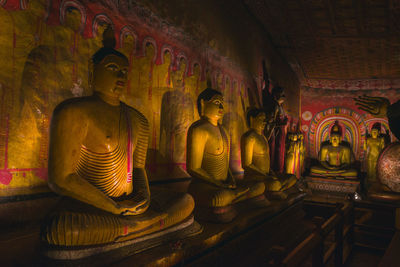 Dambula caves - dambula golden temple , sri lanka