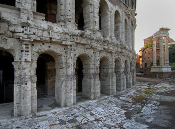 Old ruin building