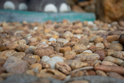 Close-up of stones