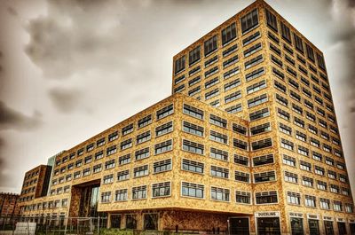 Low angle view of building against sky