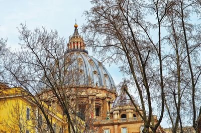 Low angle view of cathedral against sky