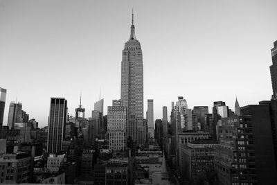 Skyscrapers in city