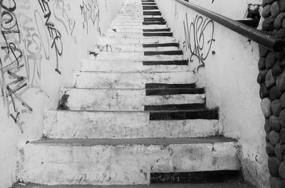 Staircase in building