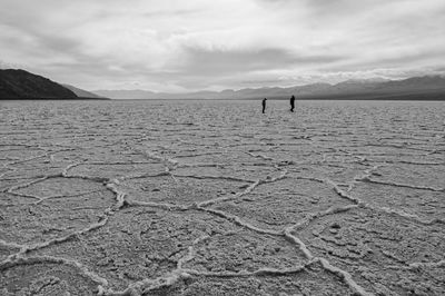 View of death valley desert