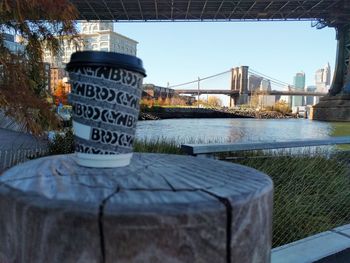 Close-up of built structure against the sky