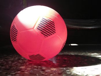 Close-up of ball