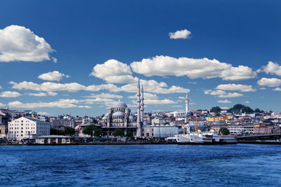 View of city at waterfront