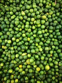 Full frame shot of green apples