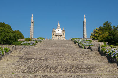 Sameiro sanctuary in braga, portugal