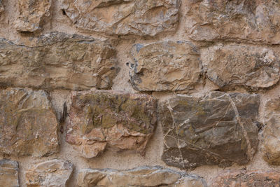 Full frame shot of rock on wall