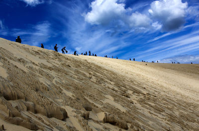 Group of people on the beach