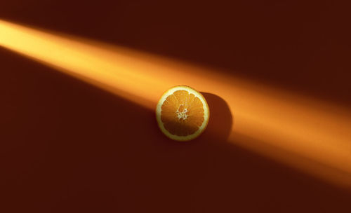 Close-up of orange ball