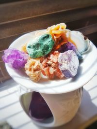 Close-up of sweet food